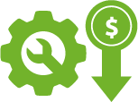 Reduces downtime and maintenance cost